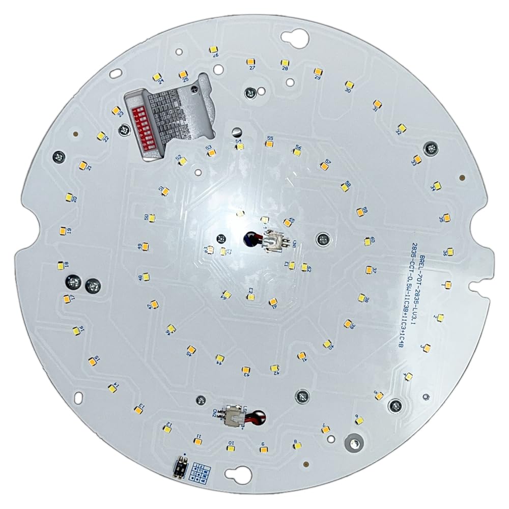 LEDBRITE LED Universal Gear Tray 16W 1900lm Replacement for 2D 28W Bulkhead Microwave Sensor CCT Tri Colour Selectable