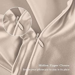 Silk Pillowcase 2 Pack, Natural Mulberry Silk