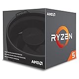 AMD Ryzen 5 2600X Processor with Wraith Spire Cooler - YD260XBCAFBOX