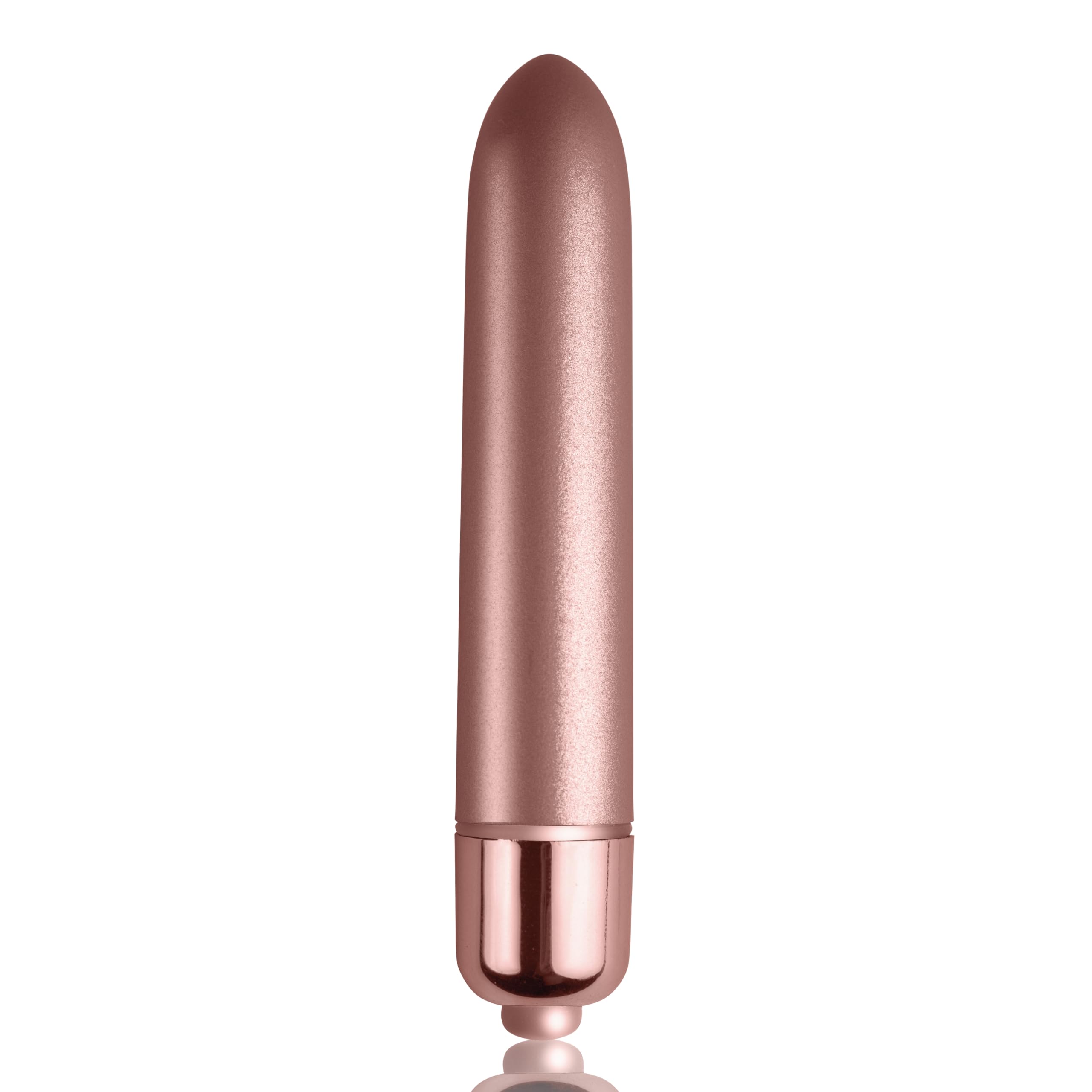Rocks Off Touch of Velvet Vibrator, Rose, One Size