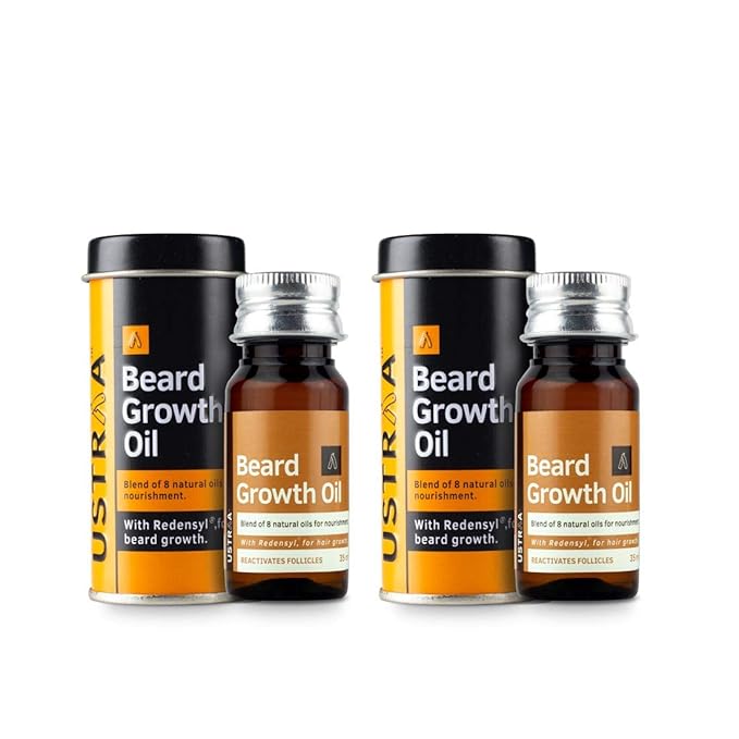 Beard Growth Oil 35 ml Set of 2 Amazon.in Health & Personal Care
