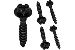 HABNVUON 5PCS Air Box Bolt Screws, Filter Housing Screws, Air Filter Housing Mounting Bolts Replace 6509605AA 11549031, Autom