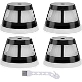 Leadaybetter 29869 Filters Compatible with Bissell AeroSlim 29869 29861 29867 29868 29866 2986 29864 2986T 29863 Cordless Handheld Vacuum, 4 Pack 2986 Filter Replacements, Part # 1624405