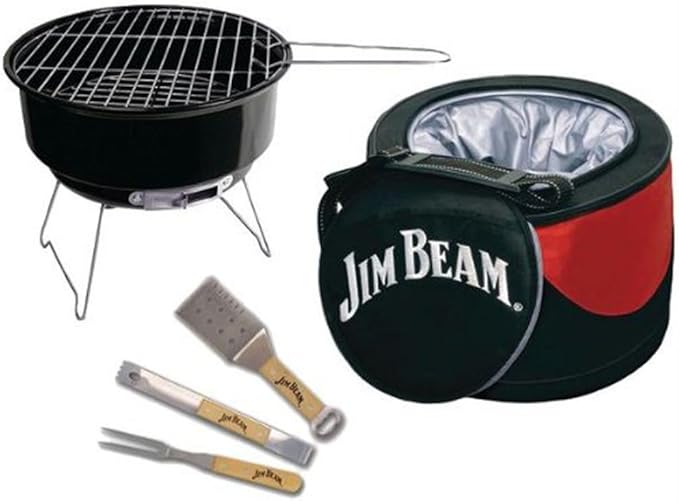5Piece Mini Cooler & Grill Combo BBQ Tools Garden & Outdoor