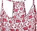 Bluetime Women's Vintage Sleeveless Slip Dress with Spaghetti Straps (M, Red)