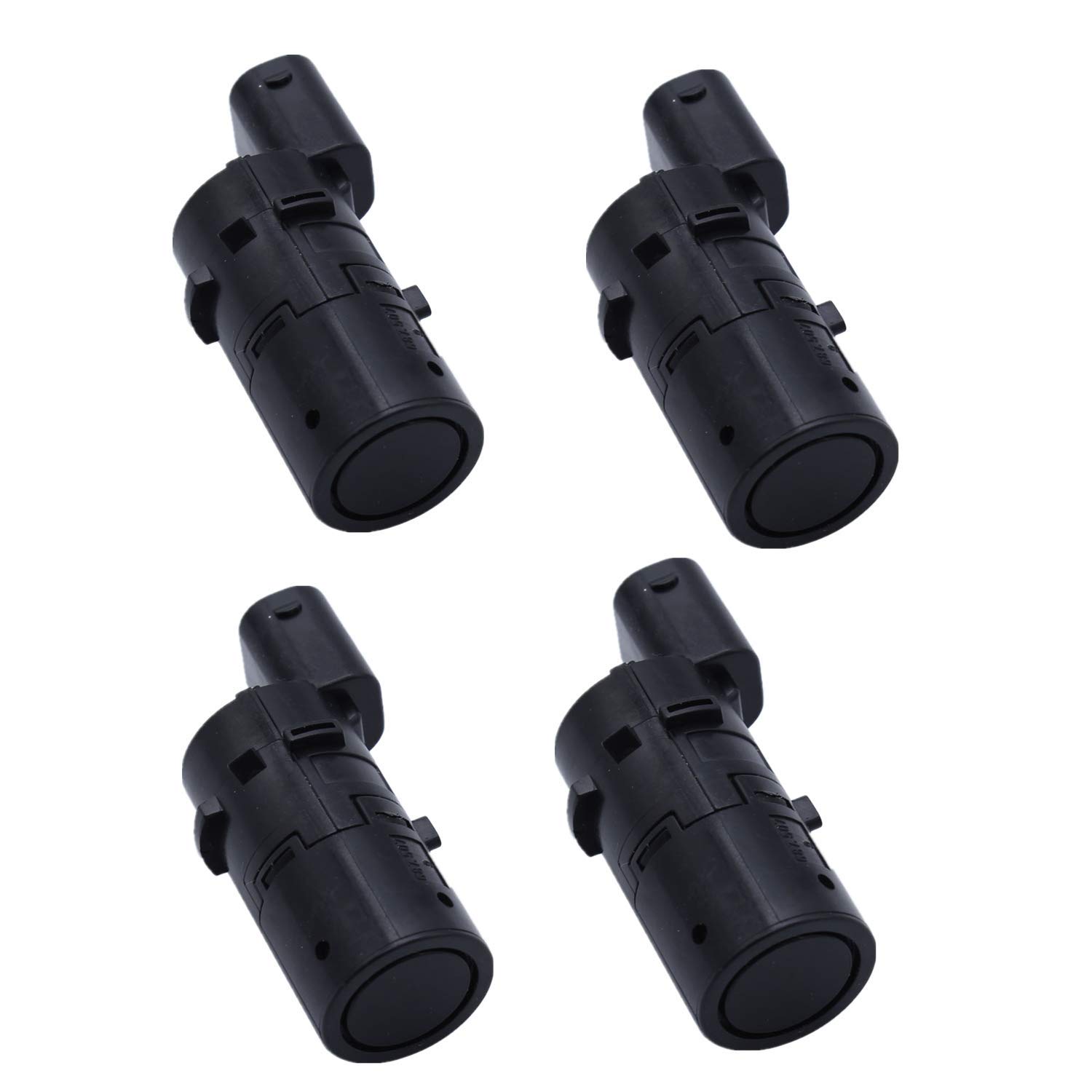 TAKPART 4 PCS Black PDC Parking Assist Sensor Compatible for Land Rover Discovery 3 Freelander Sport Vogue Jaguar YDB500300PMA YDB500301PMA