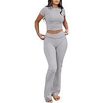 Amazon.com: ZFLM Casual Workout Two Piece Outfits Long