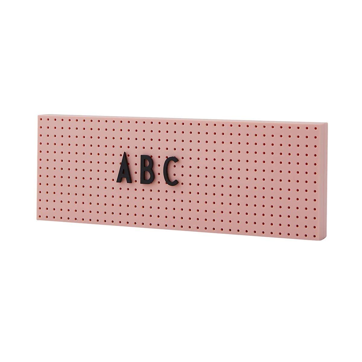 Design Letters The Sign Message board (Pink) – Letter board for everyday use and many functions, hang it on the wall in the kitchen, entrance hall or office, Icons, Accessories are sold separately — image 1