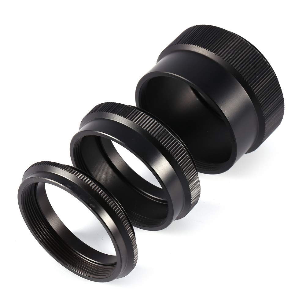 Wakects Macro Extension Tube Ring Set for M42 42mm Screw Mount, Adapter Ring for Film/Digital SLR Camera