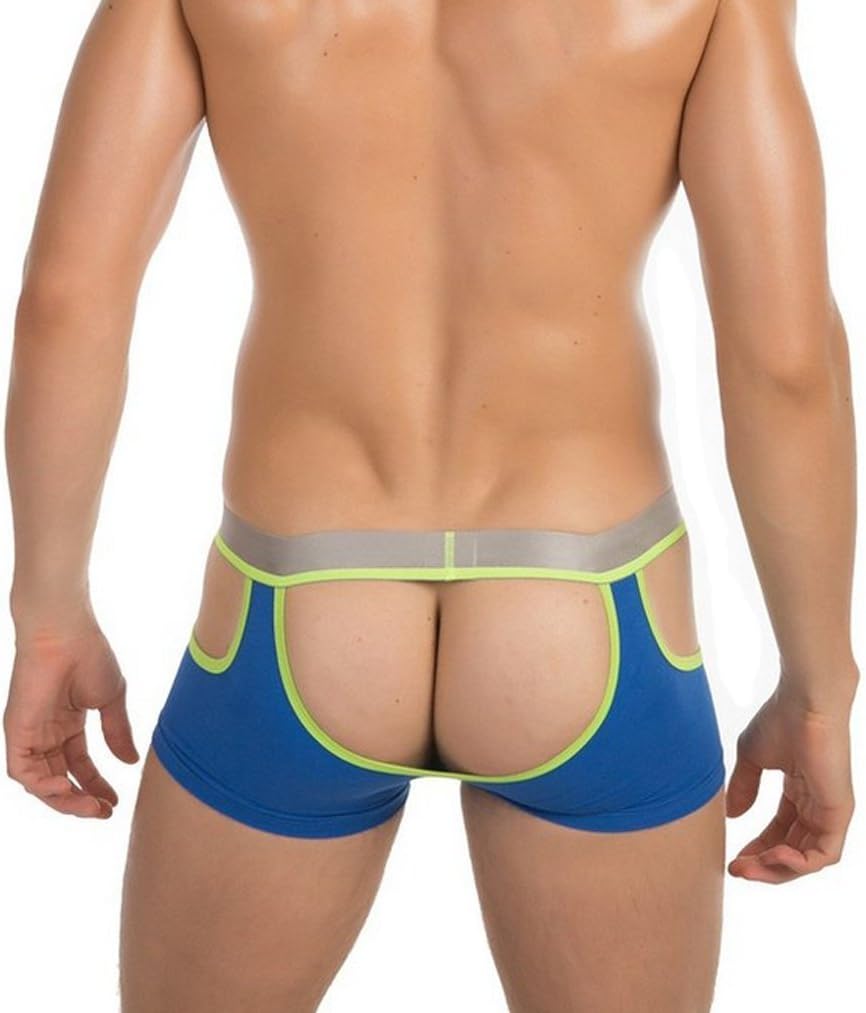 Golden Angella Men's Sexy Underwear G-string Thong Elastic Smooth Bikini Underwear