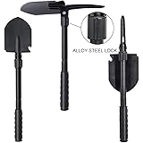 Pala Militare COFIT 120cm Pala Neve Pieghevole Auto, Vanga Da Scavo Potatile Fornello Da Campeggio