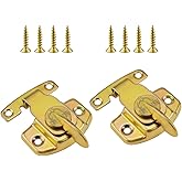 SDTC Tech 2 Pack Dining Table Locks Spring Table Leaf Buckle Connector | Heavy Duty Dining Training Metal Table Latches for Tables Leaf, Extension Tables, Conference Desks