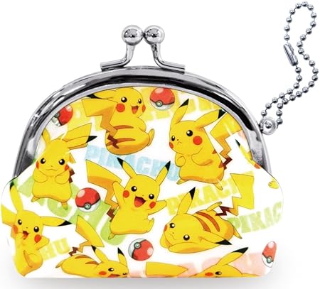 Amazon ポケットモンスター ポケモン 財布 がま口 ラウンド ピカチュウ Rm 4933 アニメ 萌えグッズ 通販
