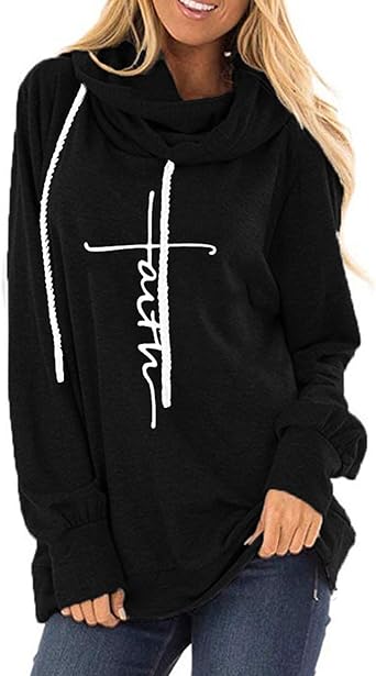 letter print drawstring hoodie