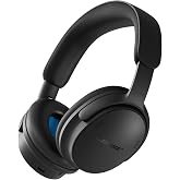 Bose QuietComfort Headphones (2nd Gen) - Wireless Headphones, Active Over Ear Noise Cancelling and Mic, Immersive Audio, USB-C Charging and Lossless Audio, Up to 24 Hours of Play time, Black