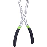 OEMTOOLS 25213 Slip-Joint Electrical Disconnect Pliers for Fuel Lines | Fuel Line Disconnect Tool w/ Inline &amp; Bypass Tips, Automotive Electrical Disconnect Pliers w/ Comfort Grips, Knurled Tips