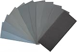 FEIHU 40 Sheet Wet Dry Sandpaper Assorted Grit 240-3000 9x3.6 inch