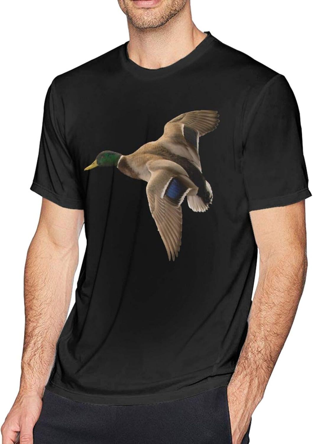 Duck Hunting T Shirt for Men Graphic Funny Tops Cotton Athletic Short Sleeve Tee Amazon.ca