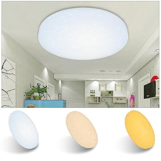 Vgo 50w Led Ceiling Starry Sky Changing Ceiling Lamp Modern