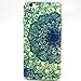 iPhone 6 Case, iPhone 6 (4.7 Inch) Case - LUOLNH Fashion Style Colorful Painted Green Flower TPU Case Back Cover Protector Skin For iPhone 6 4.7Inch(Green Flower)
