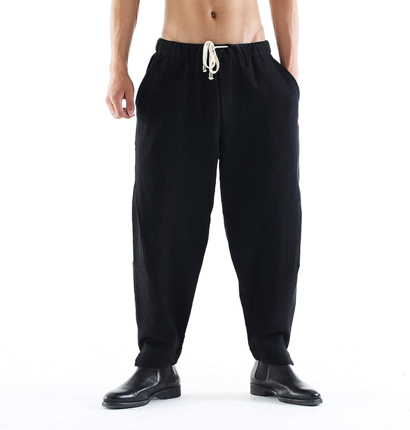 high waisted hip hop pants