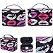 Polytree Multifunction Travel Cosmetic Bag Makeup Case Pouch Toiletry Organizer - Color Lips
