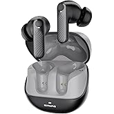 SIAWAG Wireless Earbuds 5.4 Bluetooth Headphones 100H Bluetooth Earbuds Active Noise Cancelling Earphones in-Ear Earbud with 4 ENC Noise Cancelling Mic IP5 Waterproof Earphones for Android iOS