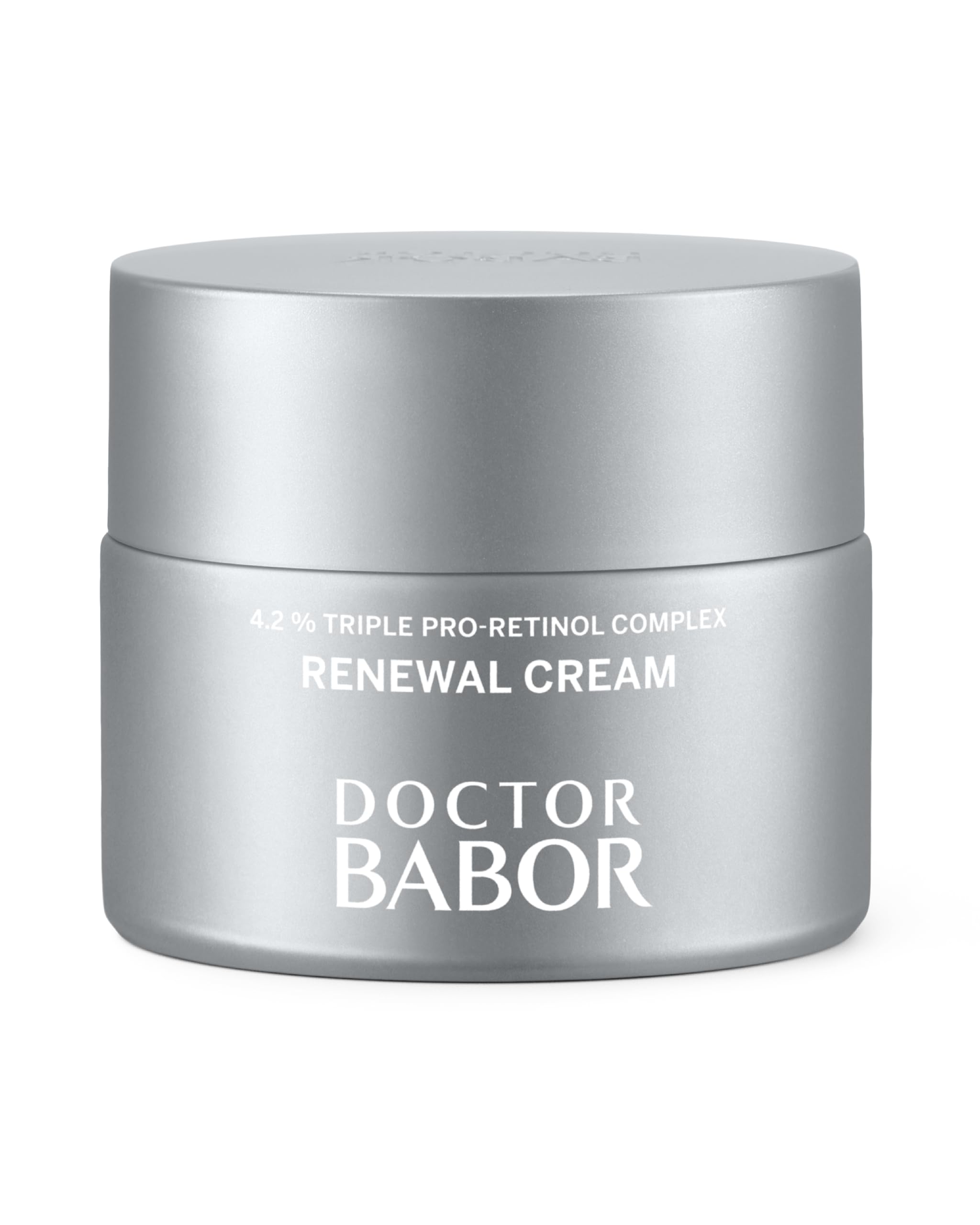 DOCTOR BABOR Renewal Cream | Regenerating anti-ageing and anti-pigmentation face cream with pro-retinol complex | For radiant, rejuvenated skin | Refines the complexion | Vegan | 50ml