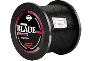 SeaKnight Blade Monofilament Fishing Line, 547Yds/ 1094Yds Japanese Material, High-Abrasion Resistance, Low-Ductility and Memory, Nylon Monofilament Line, for Fresh and Salt Water 2-35LB