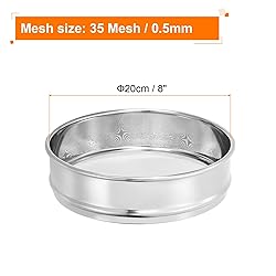 PATIKIL 35 Mesh Lab Sieve, 8" Diameter Test Sieve
