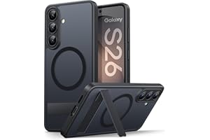 Vihibii for Samsung Galaxy S26 Case with Stand, [Compatible with MagSafe], Full Lens Protection & Military Grade Shockproof, 