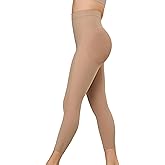 Leonisa Seamless Shapewear High-Waisted Butt Lifting Capri or Shaper Shorts Thigh Slimmer Girdle for Women Tummy Control