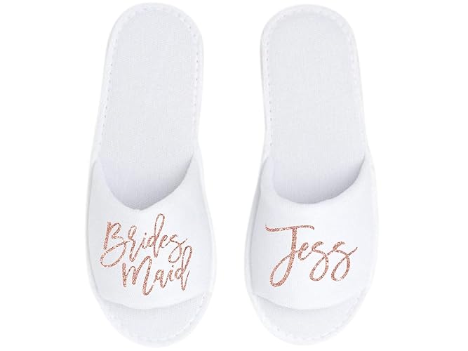bridal party slippers