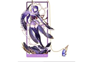 LAVAMI Genshin Impact Metal Bookmark Anime Figure Bookmark Great Gift for Game Fans, Reader, Friends or Teachers