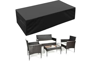OKSTENCK Patio Furniture Set Covers, Waterproof Outdoor Table Chair Set Covers, 62”x41”x33” Outdoor Furniture Cover Fit for 4