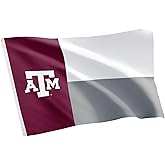 Desert Cactus Texas A&M University TAMU Flag - 3 x 5 Feet Aggies Banner, Indoor/Outdoor Durable Fabric, 100% Polyester Design (Style Y)