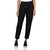 DKNY Women's Mini Stud Logo Cargo Jogger Sweatpant