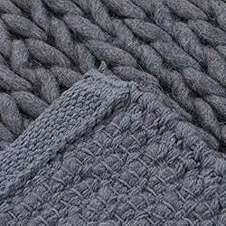 Wool Area Rug 4x6 ft Handmade Woven Rectangle
