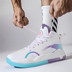 Basketball Shoes for Men Breathable Running Shoes
