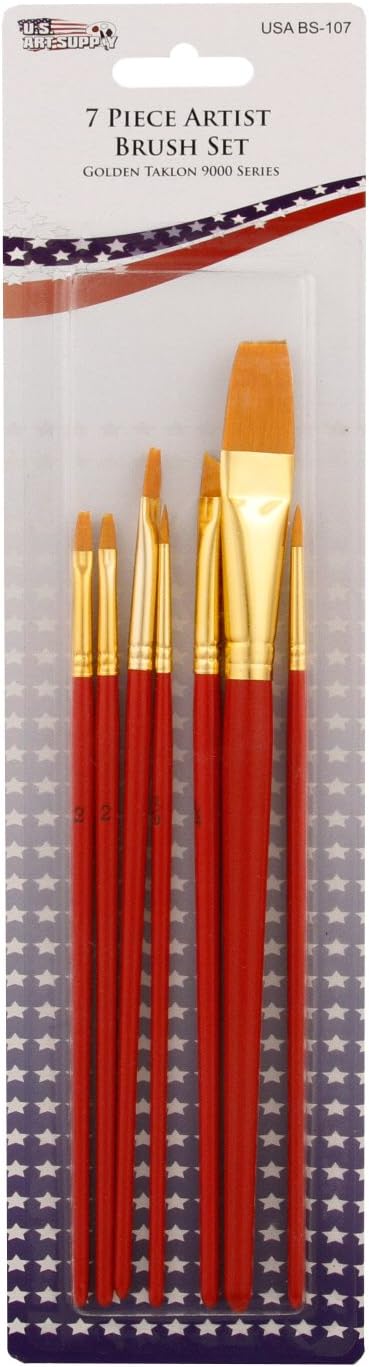 U.S. Art Supply 68-Piece Artist Acrylic Painting Set with, Table Easel, 24-Acrylic, Colored Pencils, Graphite Pencils, Sketch & Painting Pad, Canvas Panels, Brushes & Everything to Get You Started