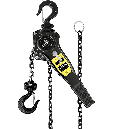 Jet Hand Chain Hoist 15' Lift / 1-1/2 Ton