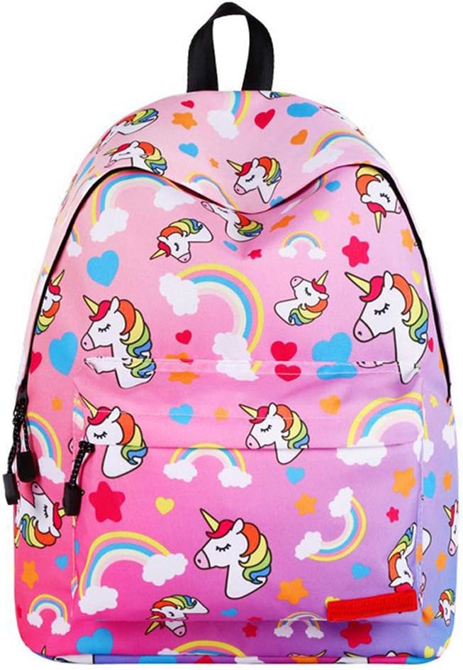 Backpack for girls, Unicorn School Backpack Stylish Casual Travel Daypack Lightweight College Student Bag Fits 14 Inch Laptop