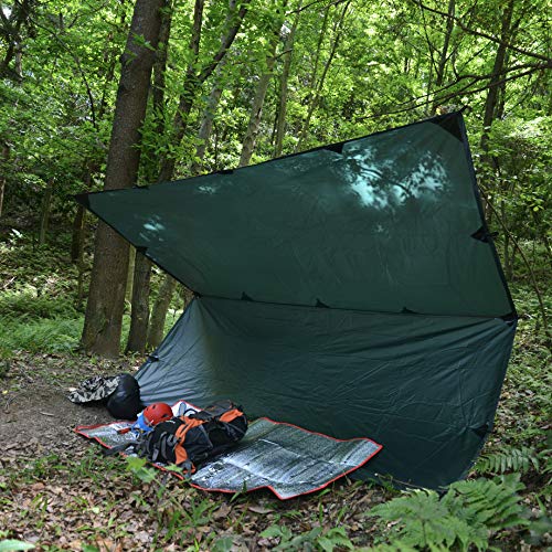 KALINCO 10X10FT/10X15FT,Tent Tarp,Picnic Mat Camping Tarp Tent Hammock
