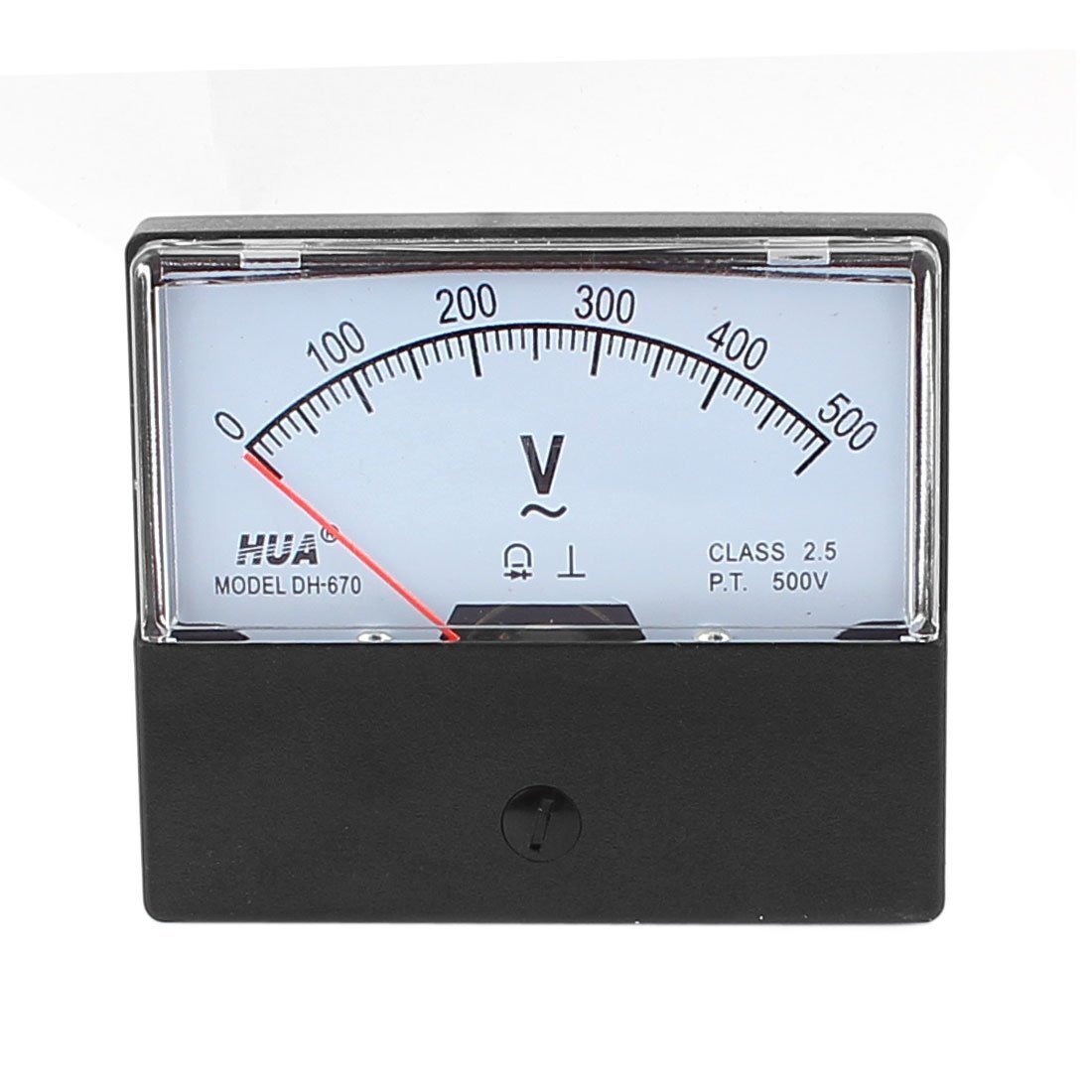 Sourcingmap DH-670 AC 0-500V Analog Volt Voltage Needle Panel Meter Voltmeter