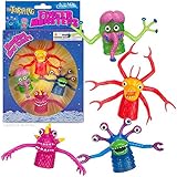 jelly monster finger puppets