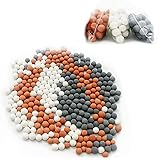 Replacement Anion Mineral Beads Stones Balls for Filter Showerhead 3 Kinds (Diameter 7-8mm)