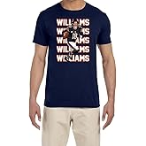 Navy Chicago Caleb Williams Text Pic T-Shirt