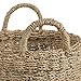Household Essentials Round Straight Side Seagrass, Brown