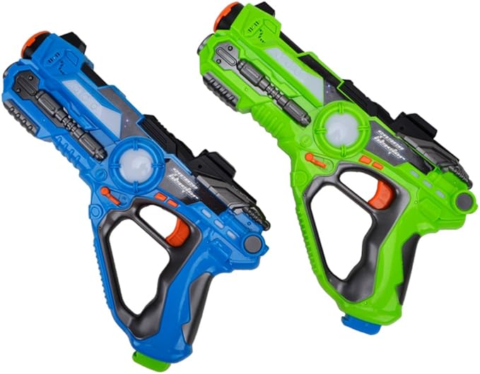 Amazon Wishtime レーザーガン ゲームガン 赤外線銃 Arガン 対戦型ゲーミングガン 4チーム おもちゃ 知育玩具 的あて おもちゃ Amazon Wishtime レーザーガン ゲームガン 赤外線銃 Arガン 対戦型ゲーミングガン 4チーム おもちゃ 知育玩具 的あて おもちゃ