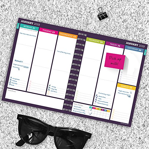 Time Factory Mom's Manager 6.25" x 8" January -December 2019 Medium Weekly Monthly Planner (19-9105) - Thumbnail 5